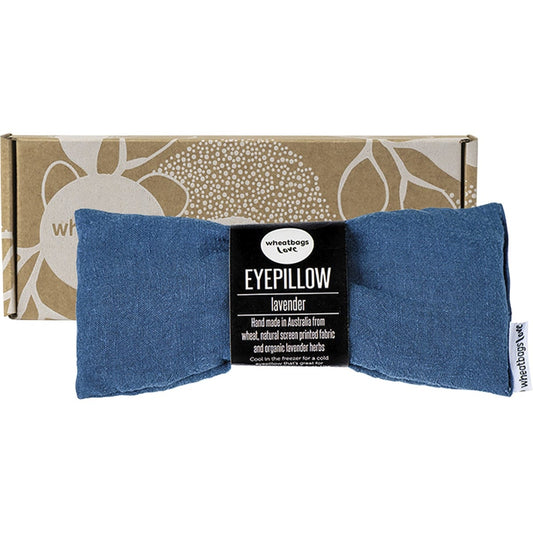 Wheatbags Love- Eyepillow Luxe Linen Ocean Lavender Scented