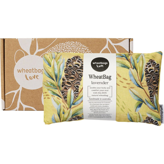 Wheatbags Love- Wheatbag Banksia Pod Lavender Scented-