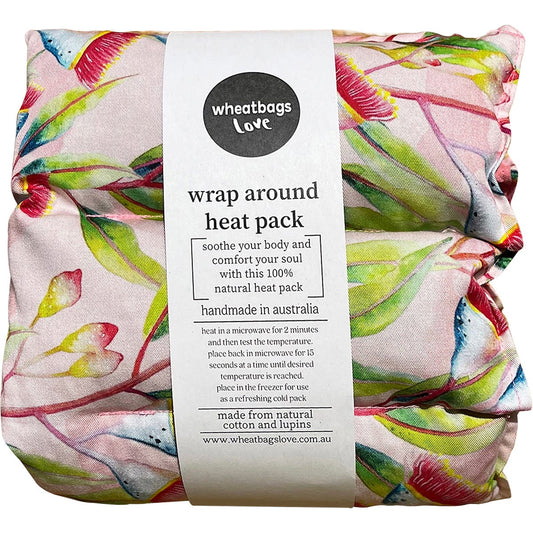 Wheatbags Love- Wrap Around Heat/Cold Pack Gum Blossom
