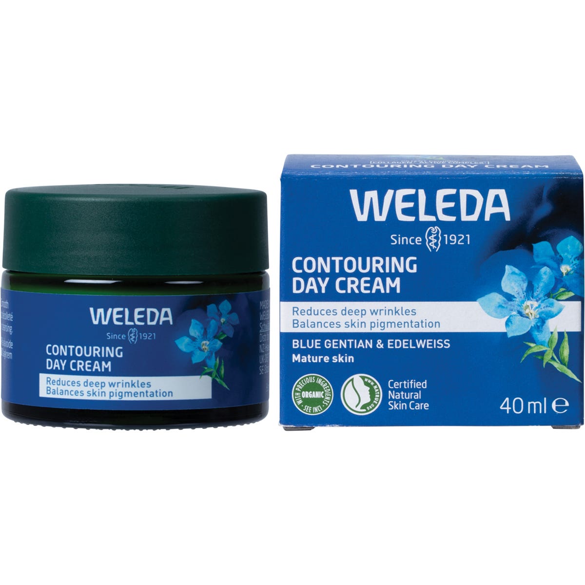 Weleda- Contouring Day Cream Blue Gentian & Edelweiss-40ml