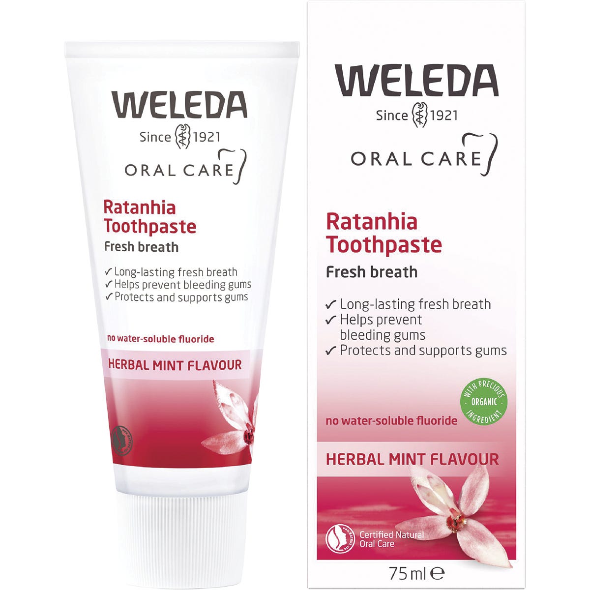 Weleda- Toothpaste Ratanhia-75ml