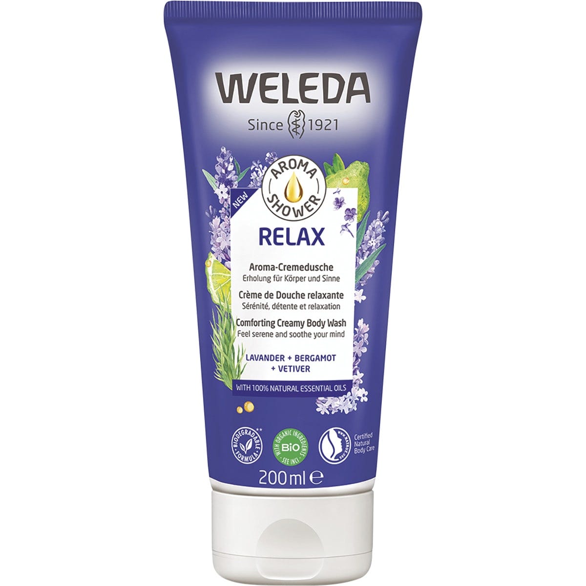 Weleda- Aroma Shower Body Wash Relax-200ml