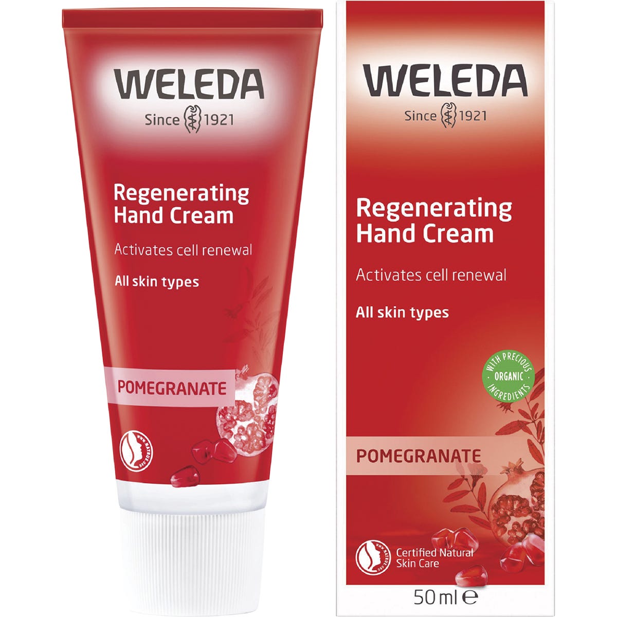 Weleda- Regenerating Hand Cream Pomegranate-50ml