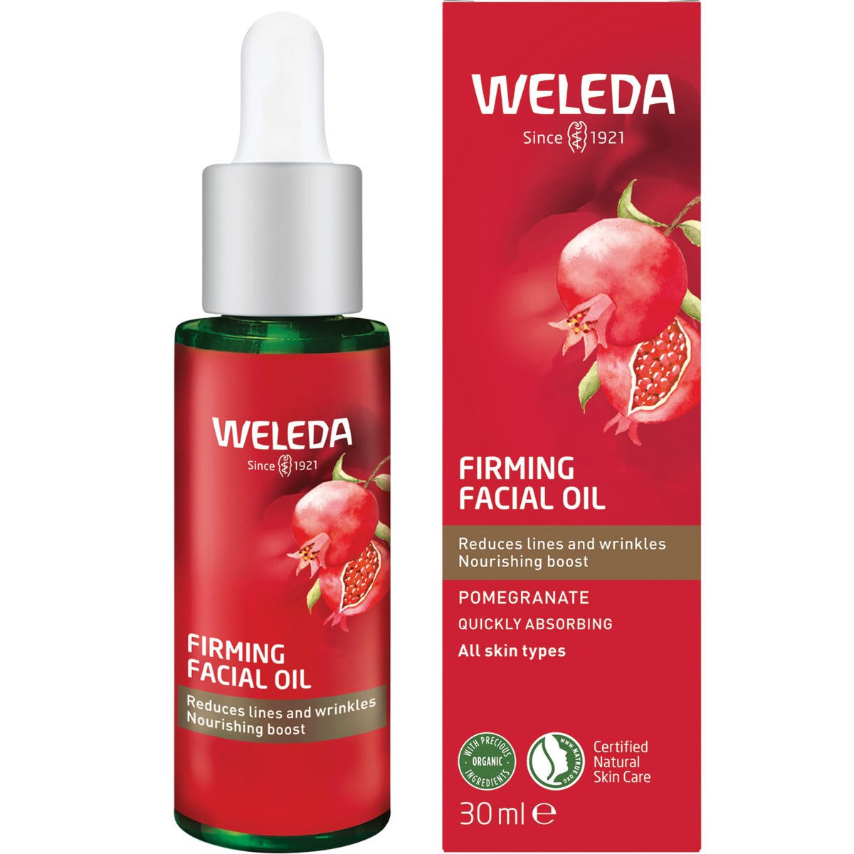 Weleda- Firming Facial Oil Pomegranate-30ml