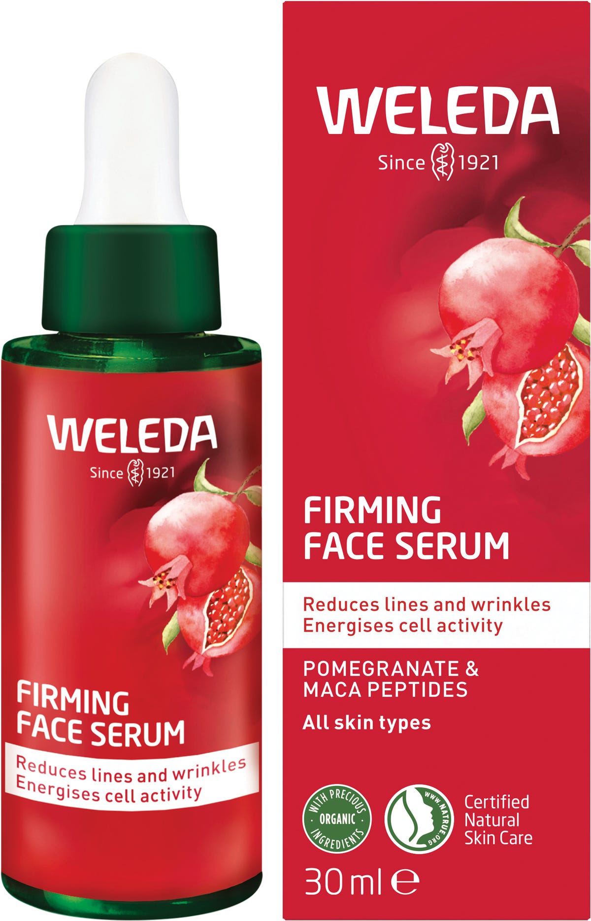 Weleda- Firming Face Serum Pomegranate & Maca Peptides-30ml