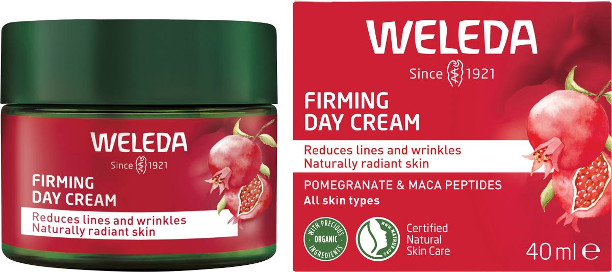 Weleda- Firming Day Cream Pomegranate & Maca Peptides-40ml