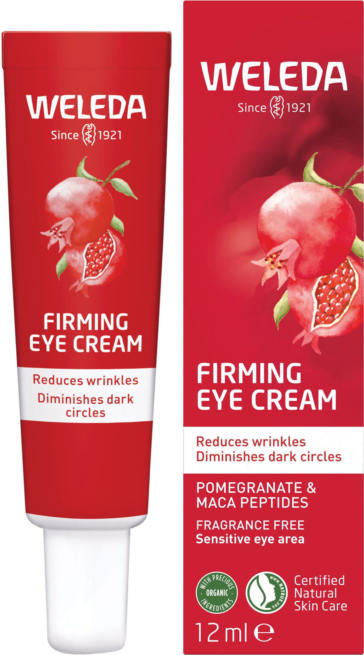 Weleda- Firming Eye Cream Pomegranate & Maca Peptides-12ml