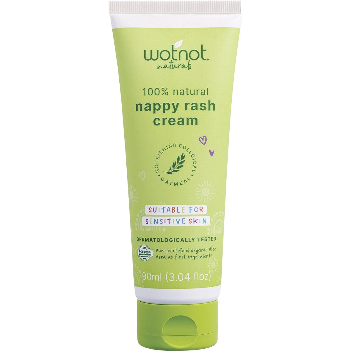 Wotnot- Nappy Rash Cream Suitable For Newborns+-90ml