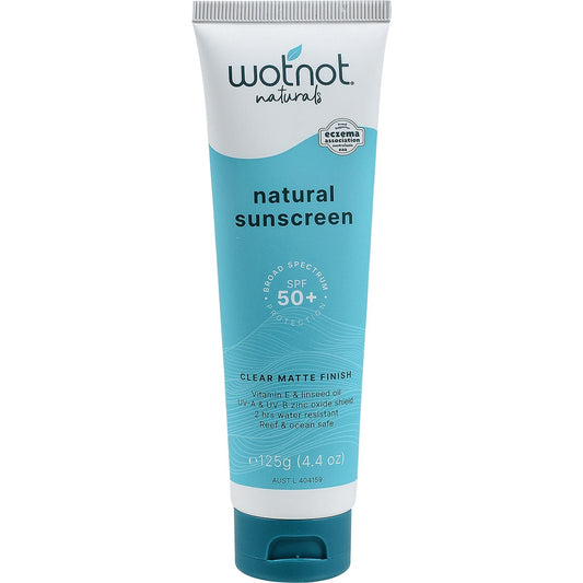 Wotnot- Natural Sunscreen SPF 50+-125g