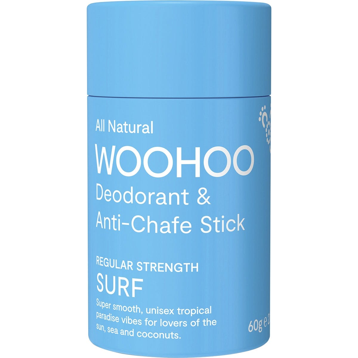 Woohoo Body- Deodorant Stick Surf Regular Strength-60g