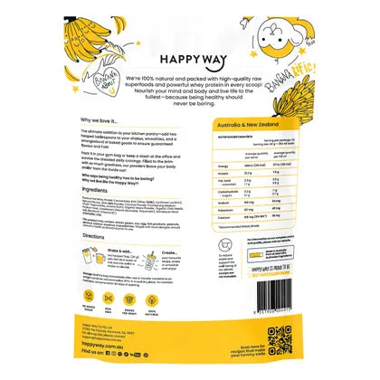 Happy Way- Whey Protein Powder Banana-1kg