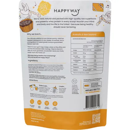 Happy Way- Whey Protein Powder Choc Peanut Butter-500g