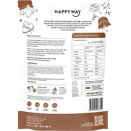 Happy Way- Whey Protein Powder Coffee-500g