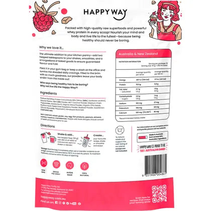 Happy Way- Whey Protein Powder Double Choc Chip-500g