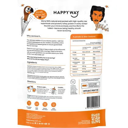 Happy Way- Whey Protein Powder Salted Caramel-500g