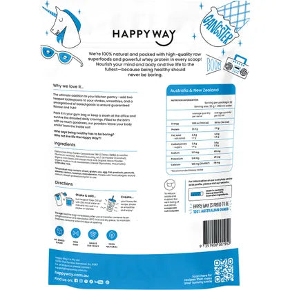 Happy Way- Whey Protein Powder Vanilla-1kg