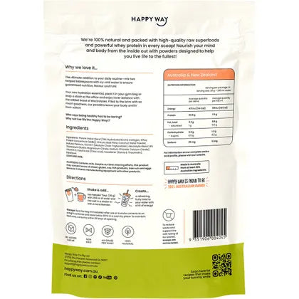 Happy Way- Whey Protein Water Apple Peach-420g