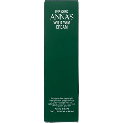 Anna's- Wild Yam Cream Menstrual & Menopausal Symptoms-100g