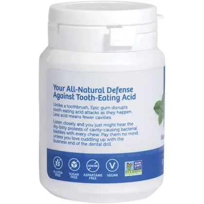 Epic- Xylitol Chewing Gum Peppermint-50pcs