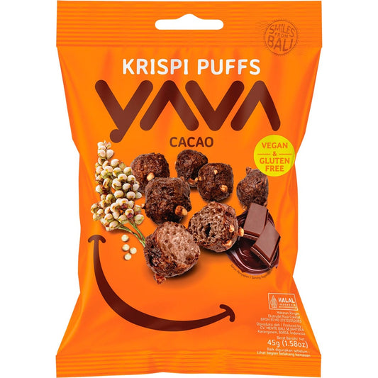YAVA- Krispi Puffs Cacao-45g
