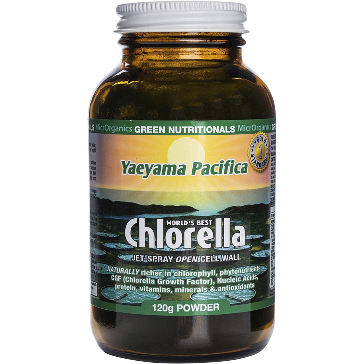 Green Nutritionals- Yaeyama Pacifica Chlorella Powder-120g