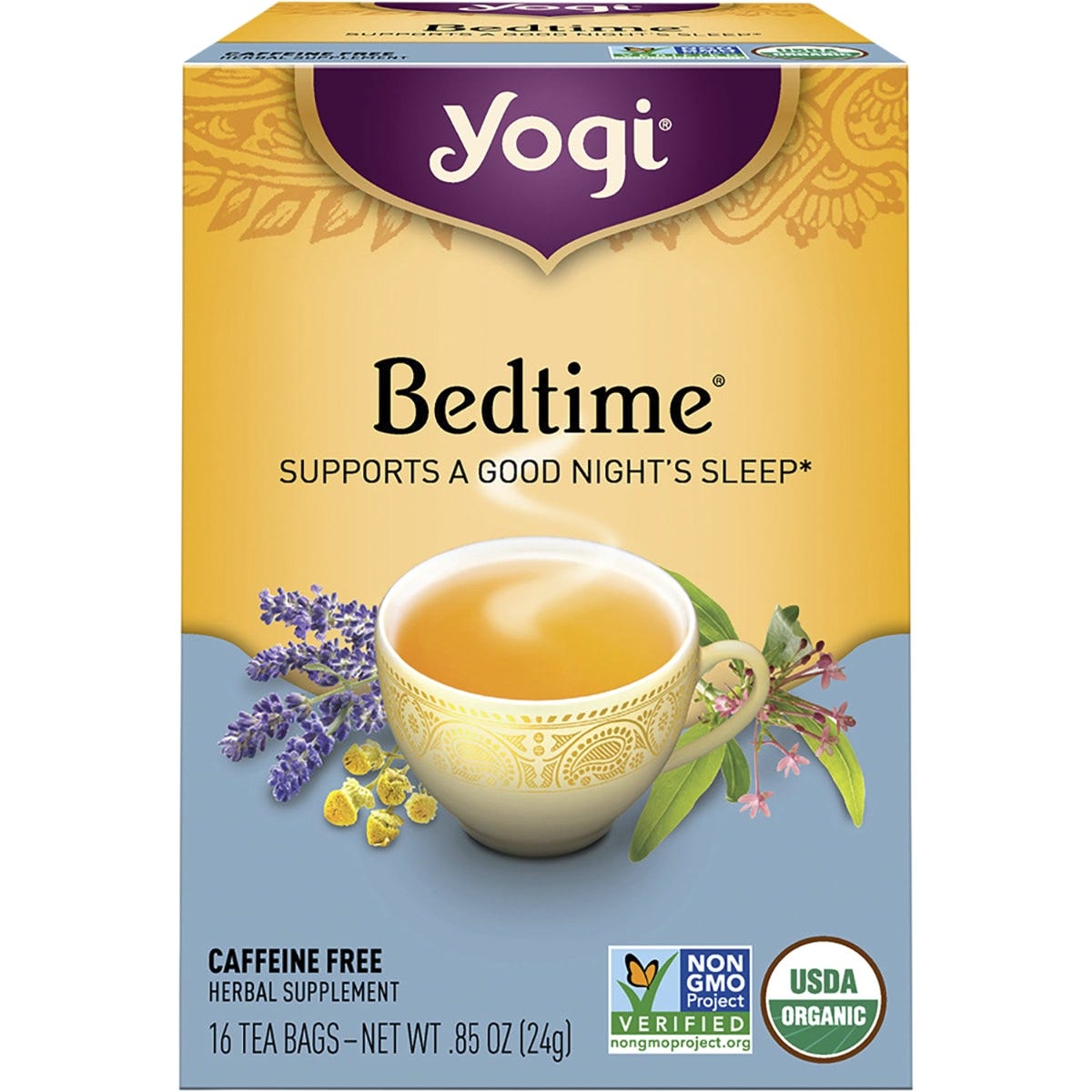 Yogi Tea- Herbal Tea Bags Bedtime-16pk