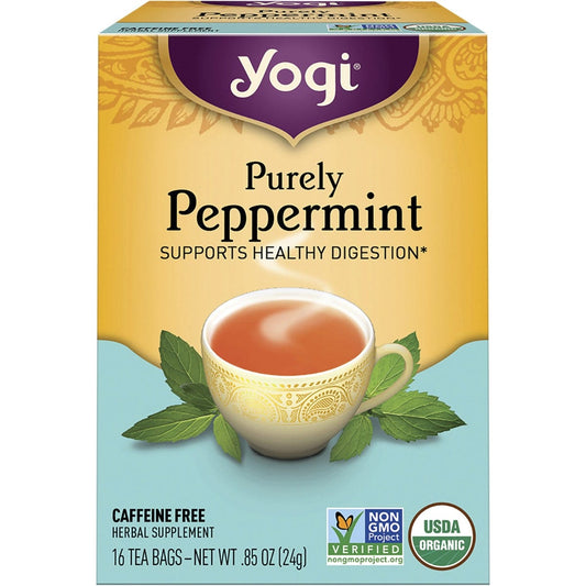 Yogi Tea- Herbal Tea Bags Peppermint-16pk