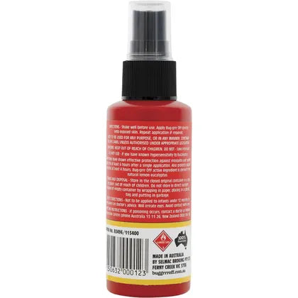 Bug-Grrr Off- 100% Natural Insect Repellent Jungle Strength Spray-100ml