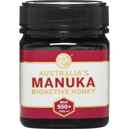 Australia's Manuka- Bioactive Honey MGO550+-500g