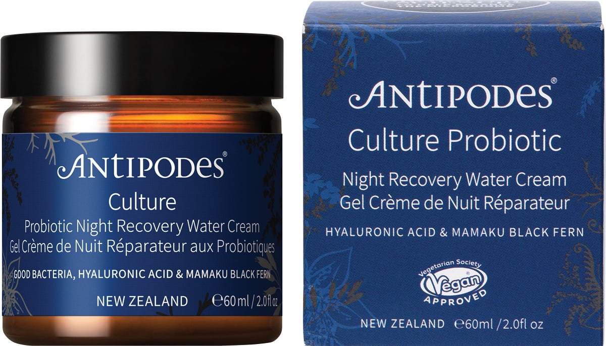 Antipodes- Culture Probiotic Night Recovery Water Cream-60ml