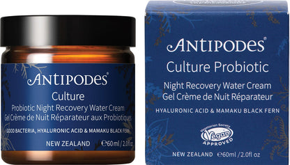Antipodes- Culture Probiotic Night Recovery Water Cream-60ml