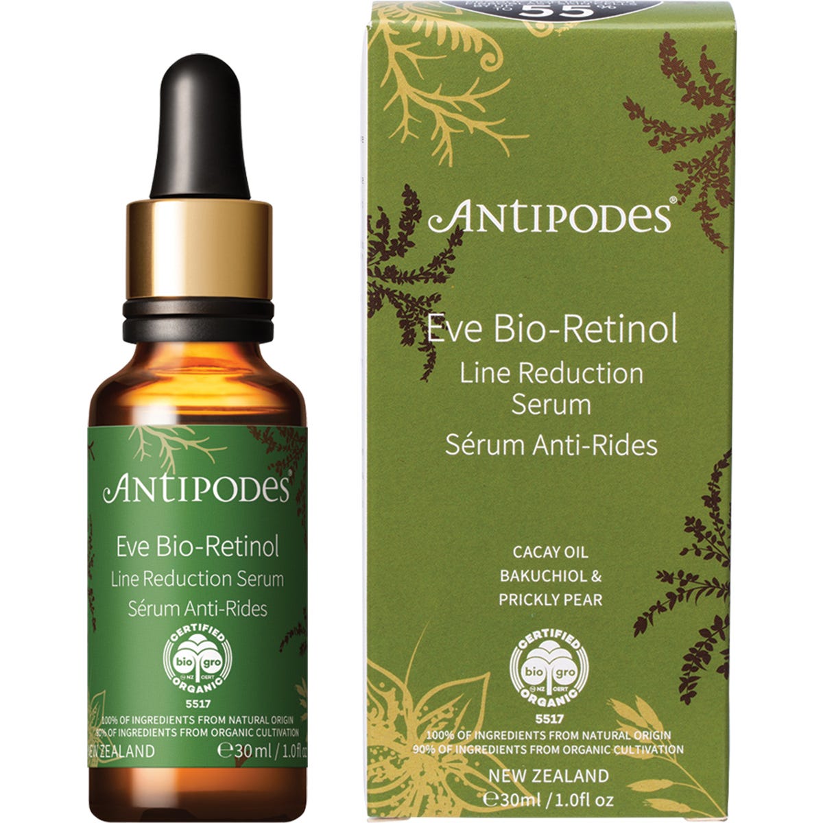 Antipodes- Eve Bio-Retinol Line Reduction Serum-30ml