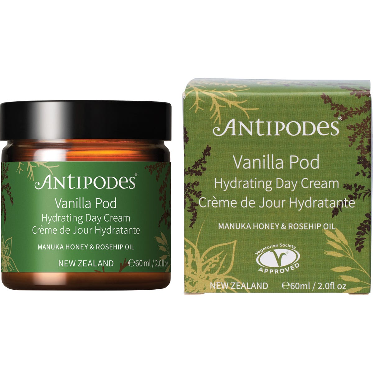 Antipodes- Vanilla Pod Hydrating Day Cream-60ml