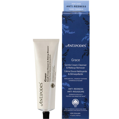 Antipodes- Grace Gentle Cream Cleanser & Makeup Remover-120ml