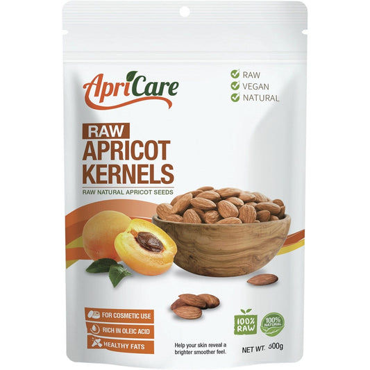 Apricare- Apricot Kernels Raw-500g