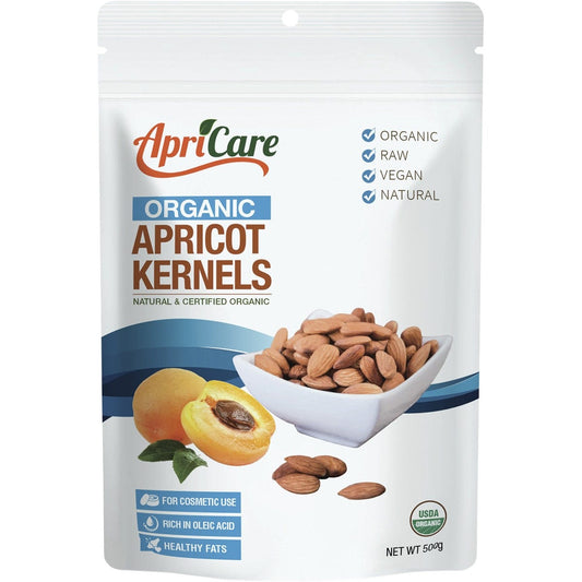Apricare- Apricot Kernels Organic Raw-500g