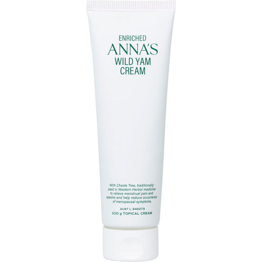 Anna's- Wild Yam Cream Menstrual & Menopausal Symptoms-100g