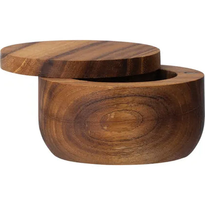 SALT OF THE EARTH- Acacia Wood Salt Box
