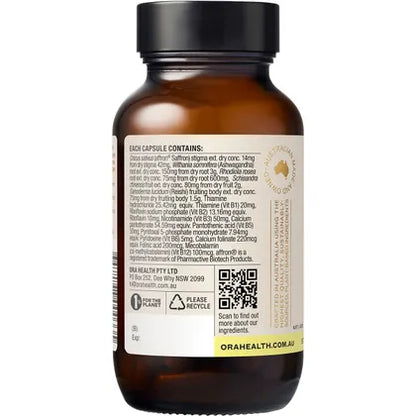 Ora Health- Adrenal Tonic+-60 Caps