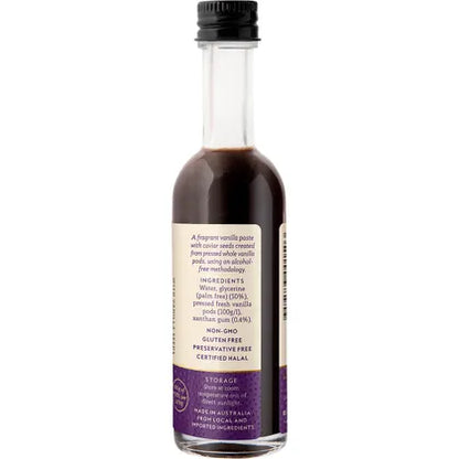 Natural Vanilla Company- Alcohol Free Vanilla Paste-50ml