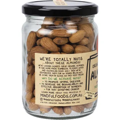 Mindful Foods- Almonds Organic & Activated-250g