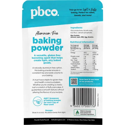 PBco- Aluminium Free Baking Powder-120g