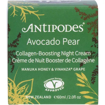 Antipodes- Avocado Pear Collagen-Boosting Night Cream-60ml
