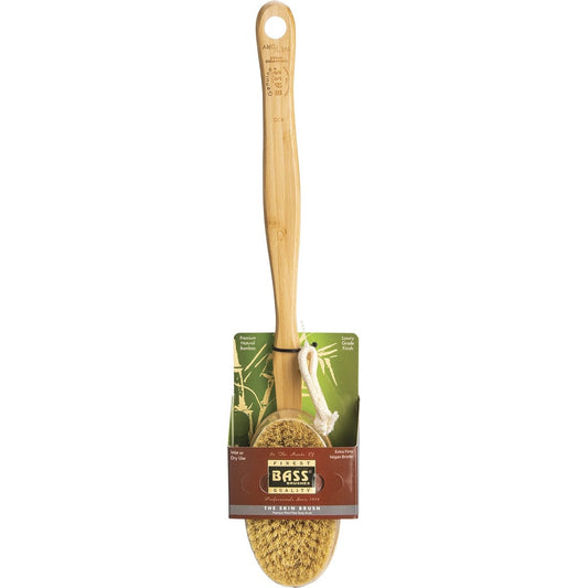 Bass- The Skin Brush Bamboo Handle, Sisal Bristles