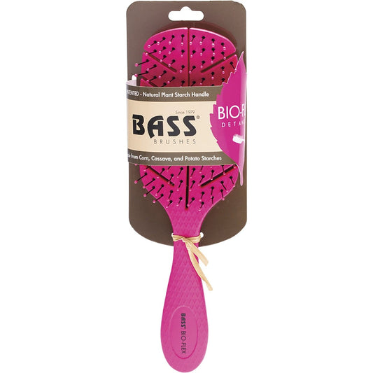 Bass- Bio-Flex Detangler Hair Brush Pink