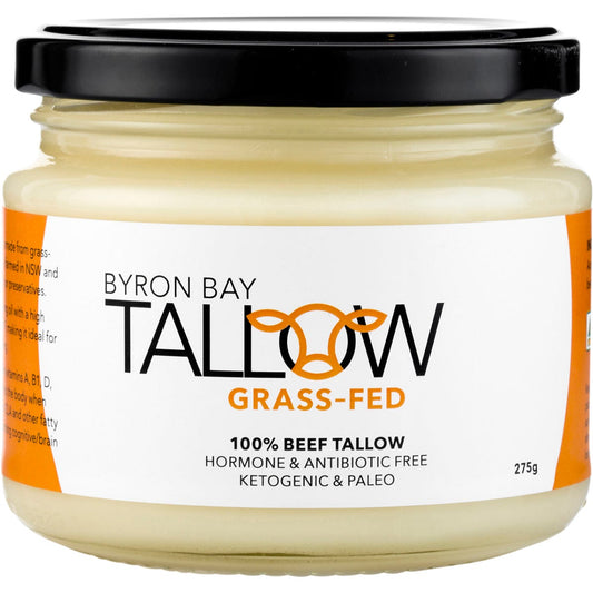 BYRON BAY TALLOW- Grass Fed Beef Tallow-275g