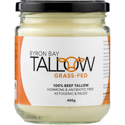 BYRON BAY TALLOW- Grass Fed Beef Tallow-400g