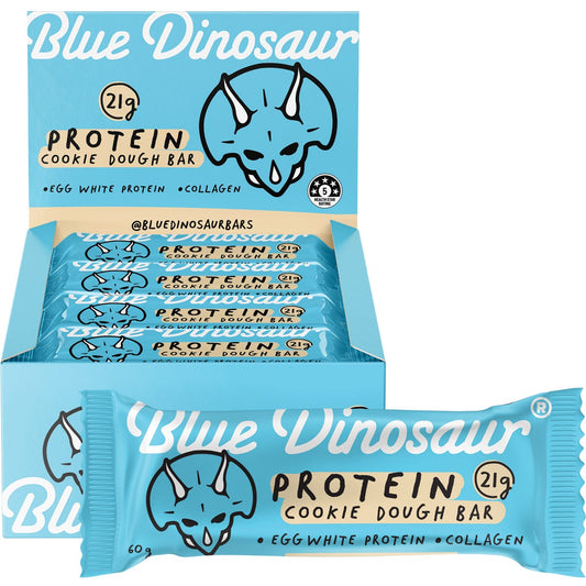 Blue Dinosaur- Cookie Dough Protein Bar-12x60g