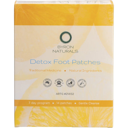 Byron Naturals- Foot Patches (Contains 14 Patches)-7 Pairs