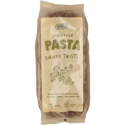 Berkelo- Sourdough Pasta Emmer Twists-400g